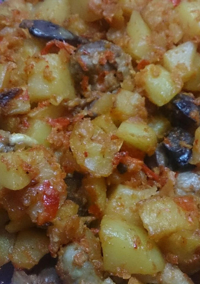 Foto resep Sambel goreng kentang Ampela