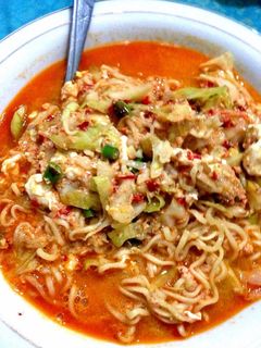 Foto resep Mie tek tek indomie kari ayam