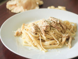 Fettuccini dengan Jamur Tiram