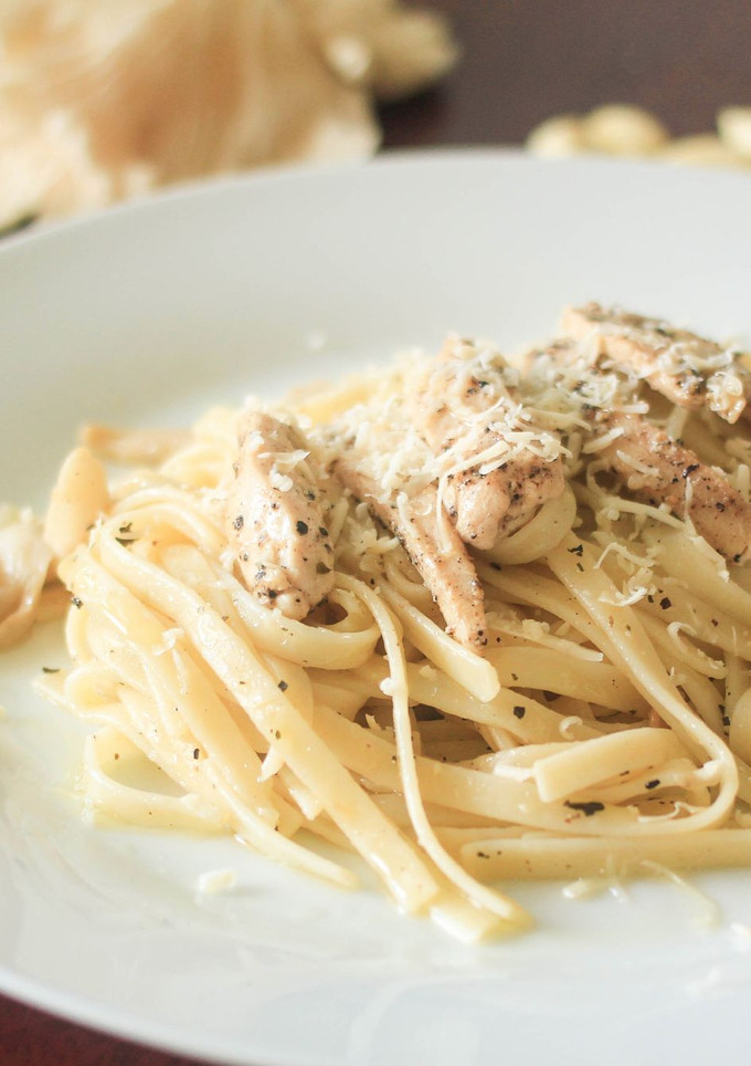 Foto resep Fettuccini dengan Jamur Tiram