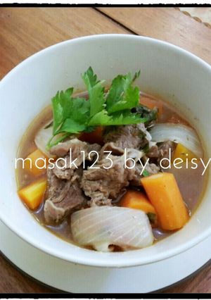 Foto resep Honey Beef Stew