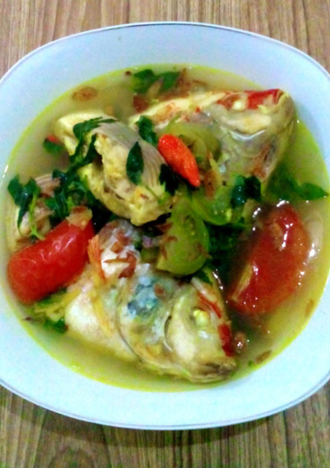 Foto resep Sop ikan Nila ( segar penggugah selera )