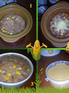Foto resep Bubur WorJaJu (wortel jagung keju) MPASI