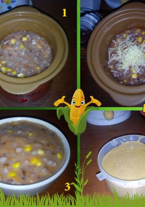 Foto resep Bubur WorJaJu (wortel jagung keju) MPASI