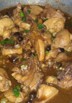 Foto resep Ayam jamur teriyaki