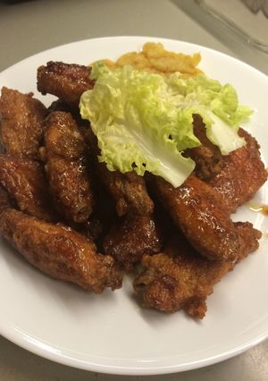 Foto resep sayap ayam goreng manis (madu)