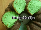 Cake Tape Ketan Hijau