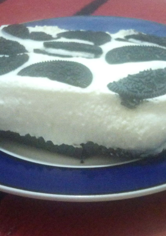 Foto resep Frozen Oreo Cheesecake (No Baking)