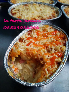 Foto resep macaroni schotel bolognese