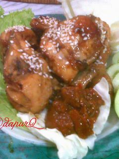 Foto resep Ayam Madu Wijen