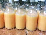 Mango silky pudding 
