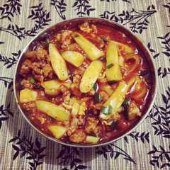 A picture of Simple Tteokbokki .
