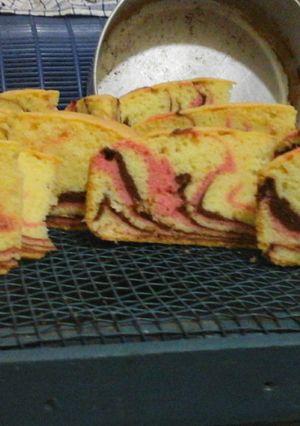 Foto resep marmer cake