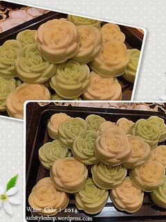 Foto resep White Cake Mawar (Cake Putih Telur)