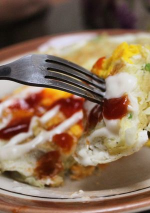 Foto resep Okonomiyaki Seadanya :D