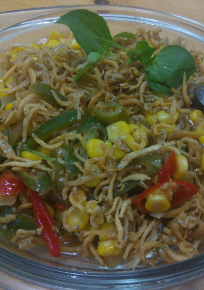 Foto resep Oseng Jagung Teri