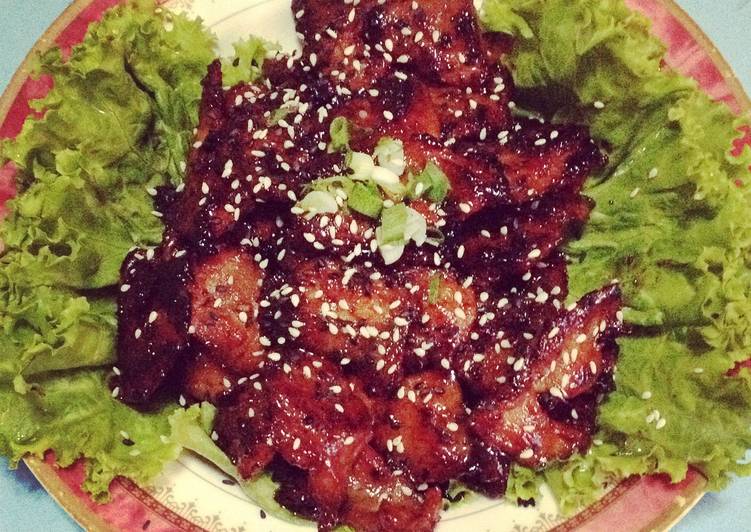 Resep Daging Charsiu BBQ oleh Wu Kitchen Cookpad