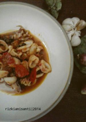 Foto resep Cumi Bumbu Rujak