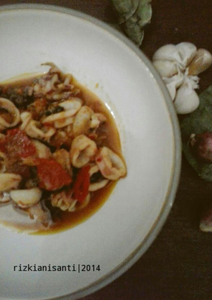 Foto resep Cumi Bumbu Rujak