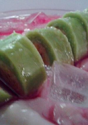 Foto resep Es Pisang Ijo Nan Lembut