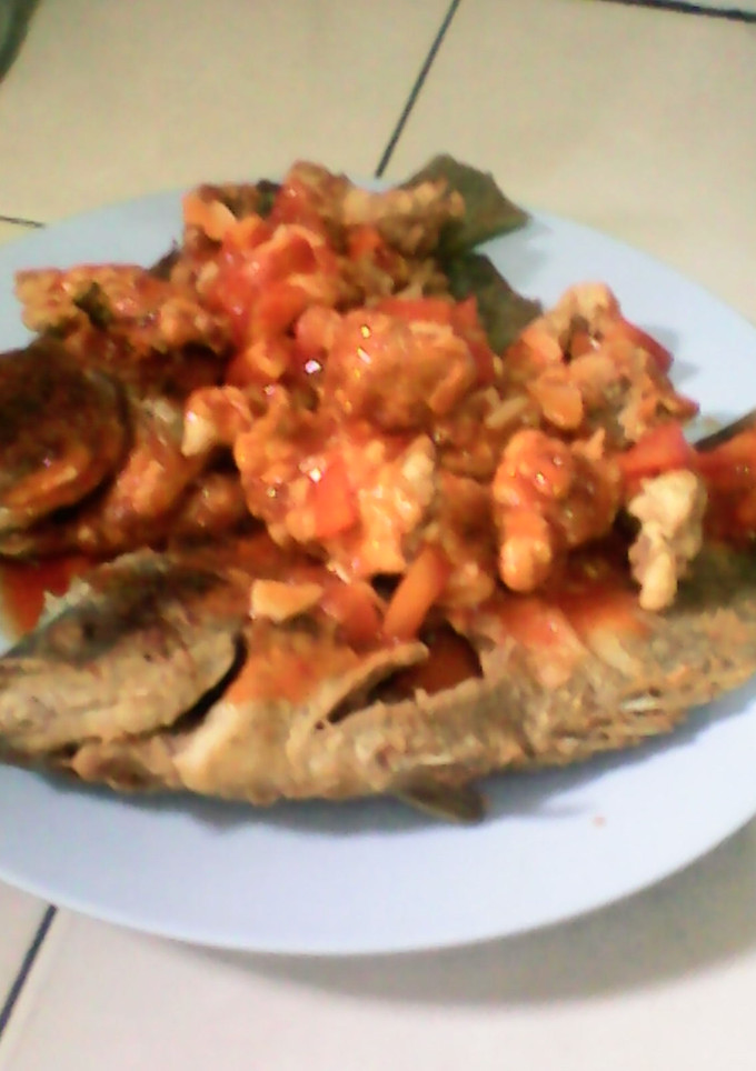 Foto resep gurami asam manis