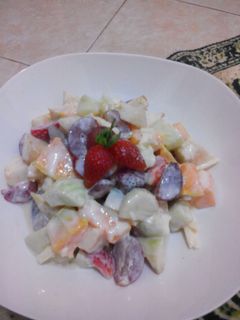 Foto resep Salad Buah Sederhana