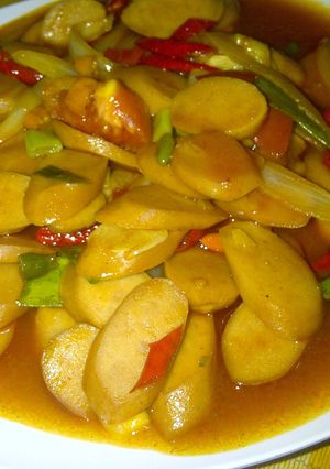 Foto resep Sosis Saus Padang