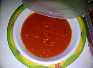 Foto resep Saus Sambal Dengan Campuran Ubi