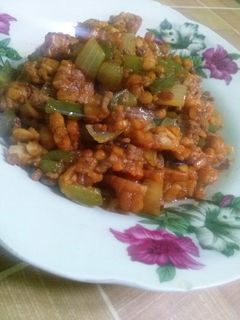 Foto resep oseng tempe daging