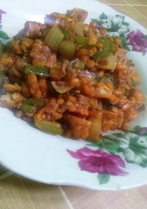 Foto resep oseng tempe daging