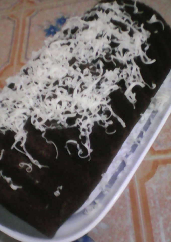 Foto resep bolu coklat kukus lembut gk bikin seret