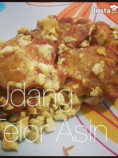 Foto resep Udang Telor Asin