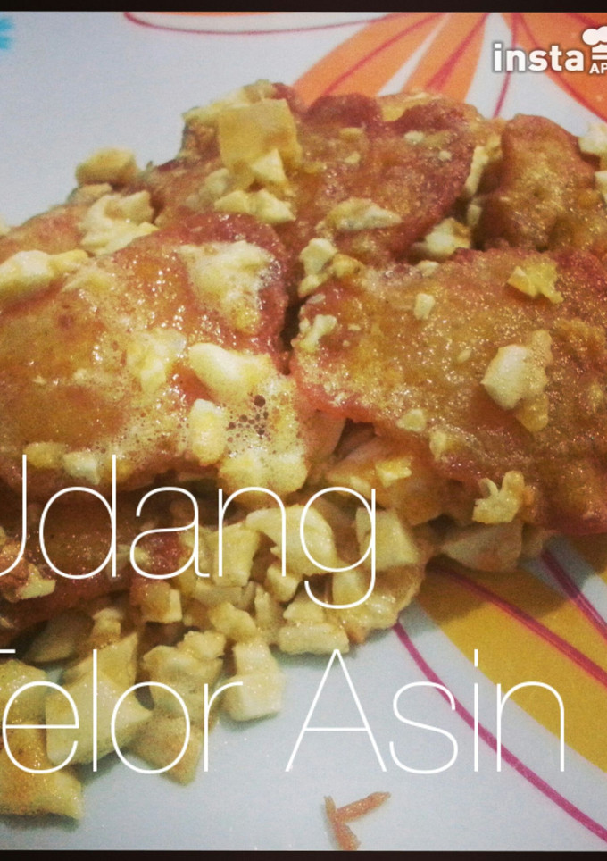 Foto resep Udang Telor Asin