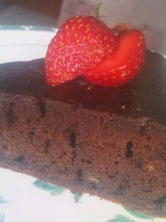 Foto resep Banana Chocolate Cake Gluten Free
