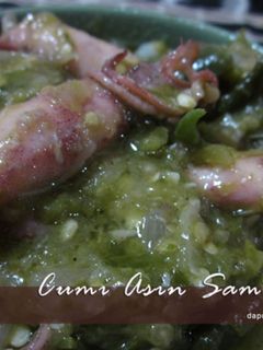 Foto resep Cumi Asin Sambel Ijo