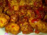 Balado ayam tempe
