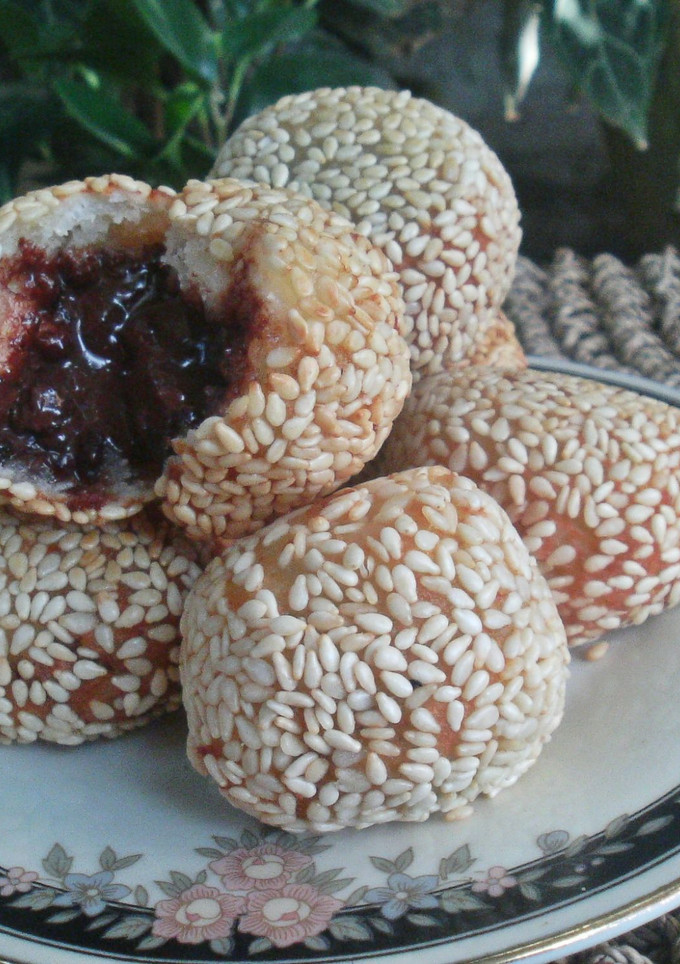 Foto resep Bola-Bola Singkong Keju Balut Wijen