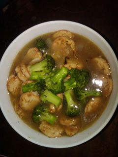 Foto resep brokoli n tofu saus tiram