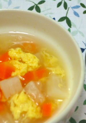 Foto resep Sup Lobak Wortel untuk MPASI