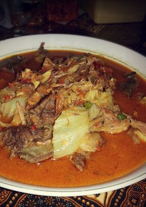 Foto resep Tongseng Petir