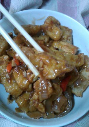 Foto resep tahu kriuk saus teriyaki yummy