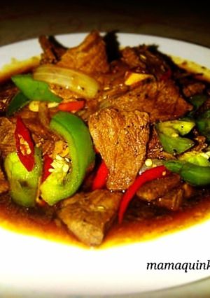 Foto resep Sapi Lada Hitam