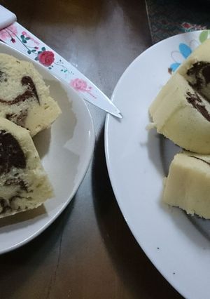 Foto resep Bolu susu marmer