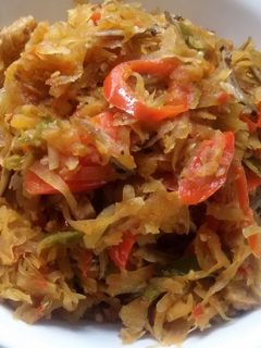 Foto resep Oseng oseng pepaya muda 