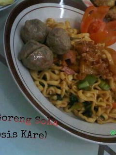 Foto resep Mie Goreng SoKa (SOsis KAre)