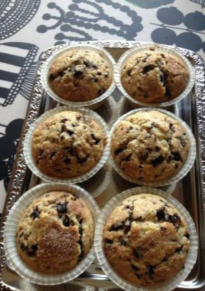 Foto resep Chocolate chip muffin