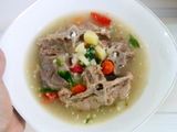 Sop Kambing (tulang sumsum)