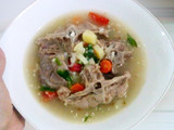 Sop Kambing (tulang sumsum)