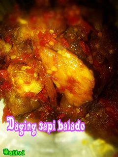 Foto resep balado daging sapi