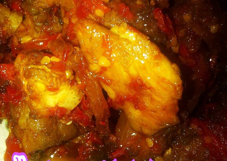 balado daging sapi